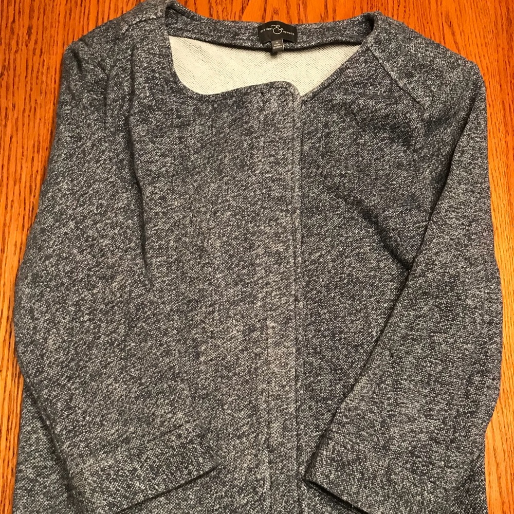 Stitch Fix zip up terry blazer.